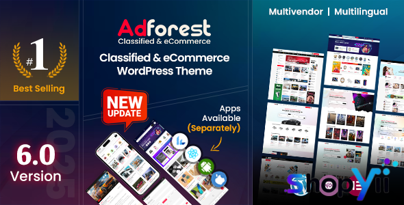AdForest v6.0.11 - Classified Ads WordPress Theme