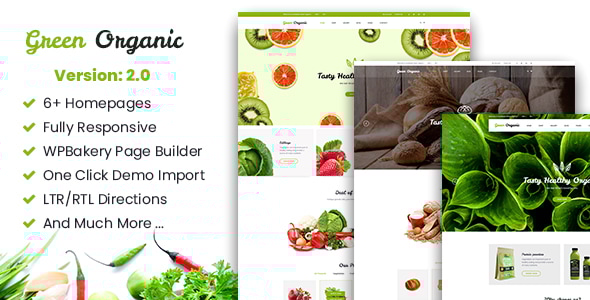 Green Organic v2.47 - Organic Store & Bakery Theme
