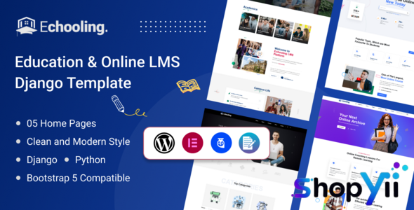 Echooling v1.2.1 - Education WordPress Theme