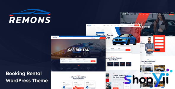 Remons v1.3.3 - Booking Rental Theme WordPress
