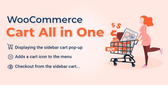 WooCommerce Cart All in One 1.1.7 – One click Checkout – Sticky|Side Cart