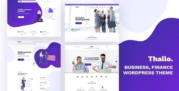 Thallo v1.1.9 - Consulting & Finance WordPress Theme