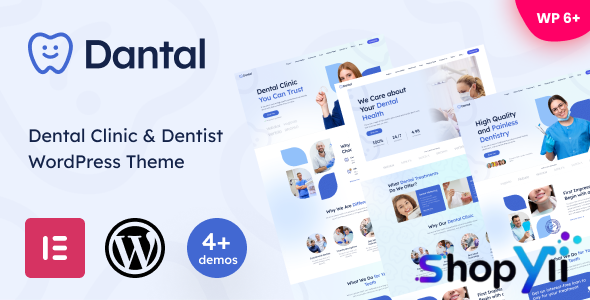 Dantal v1.08 - Dental Clinic & Dentist WordPress Theme