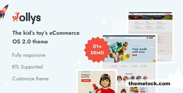 Jollys v1.0 - Kids Toys eCommerce Shopify 2.0 Theme