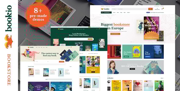 Bookio v1.0.9 – Book Store WooCommerce WordPress Theme