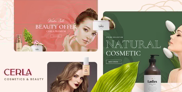 Cerla v1.0.9 – Cosmetics WooCommerce WordPress Theme
