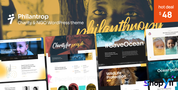 Philantrop v1.1 - Charity & Nonprofit WordPress Theme