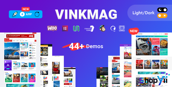 Vinkmag v4.7 - Multi-concept Creative Newspaper