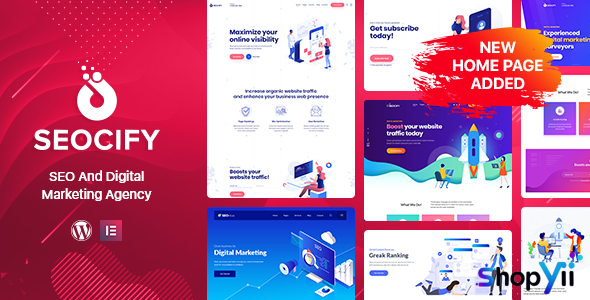 Seocify v3.6 - SEO And Digital Marketing Agency