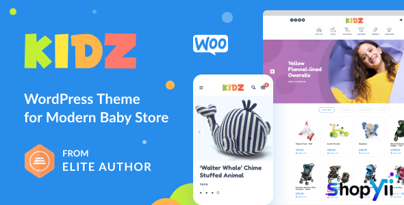 KIDZ v5.11 - Baby Store WooCommerce Theme