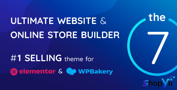 The7 v11.6.4 - Multi-Purpose Website Building Toolkit