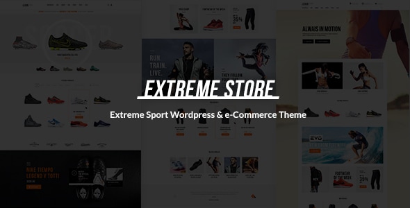 Extreme v1.5.4 - Sports Clothing & Equipment Store Theme