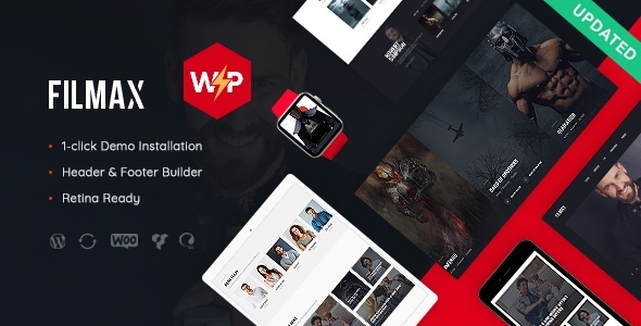 Filmax v1.1.5 - Movie Magazine WordPress Theme