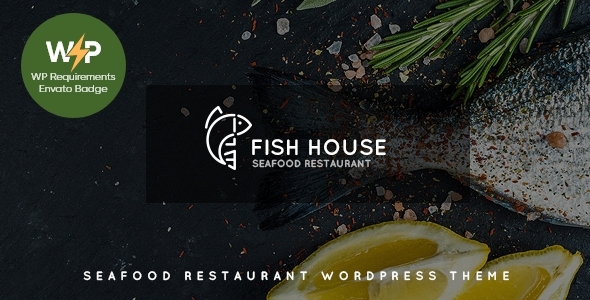 Fish House v1.2.4 - A Stylish Seafood Restaurant / Cafe / Bar WordPress Theme