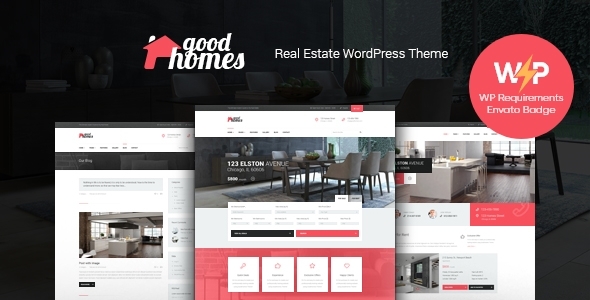 Good Homes v1.3.7 - A Contemporary Real Estate Theme