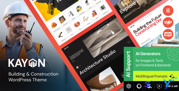 Kayon v1.0 - Building & Construction WordPress Theme