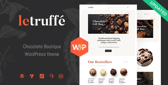 Le Truffe v1.1.5.2 - Chocolate Sweets & Candy Store WordPress Theme