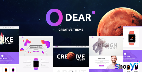 Odear v1.4 - Multi-Concept Creative WordPress Theme