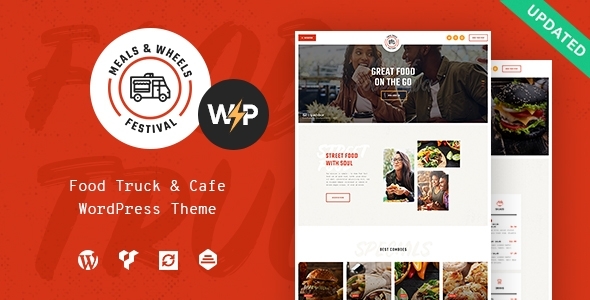 Meals & Wheels v1.1.6 - Street Festival & Fast Food Delivery WordPress Theme