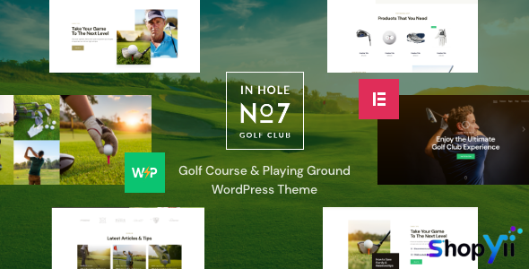 N7 v2.5.0 - Golf Club & Course Sports & Events WordPress Theme