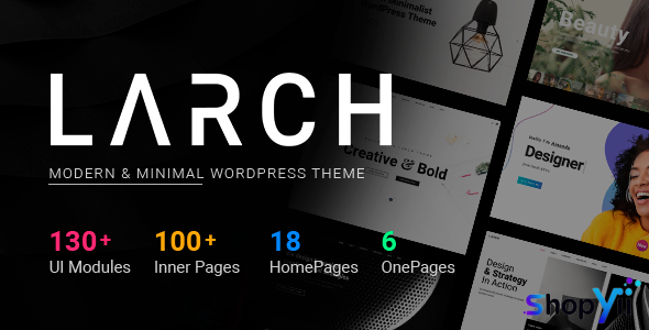 Larch v2.4 - Responsive Minimal Multipurpose WordPress Theme
