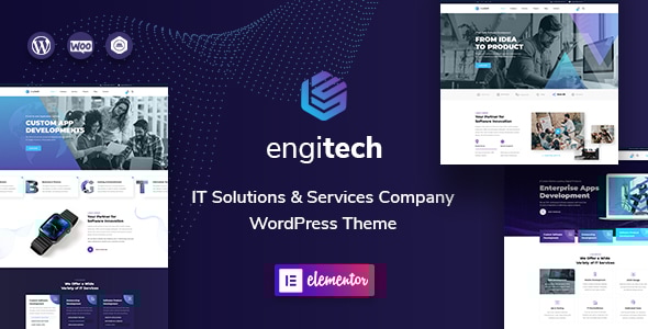 Engitech v1.6 - IT Solutions & Services WordPress Theme