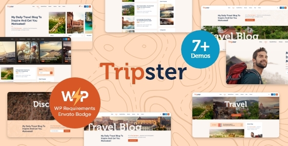 Tripster v1.0.5 - Travel & Lifestyle WordPress Blog
