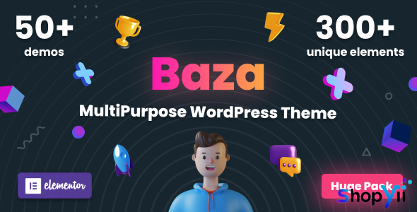 Baza v1.31 - Creative MultiPurpose WordPress Theme