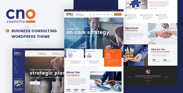 Councilio v1.0.9 - Business and Financial Consulting Theme