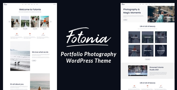 Fotonia v1.6.0 - Portfolio Photography Theme for WordPress