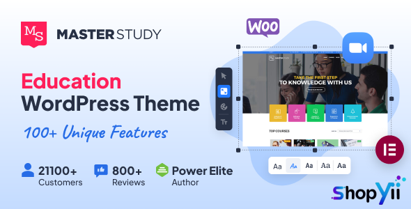 Masterstudy v4.8.7 - Education WordPress Theme