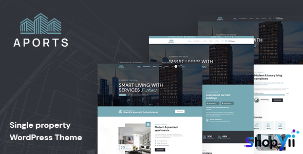 Aports v1.0.0 - Single Property WordPress Theme