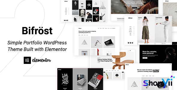 Bifrost v2.2.6 - Simple Portfolio WordPress Theme