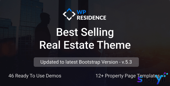 WP Residence v4.22.3 - Real Estate WordPress Theme