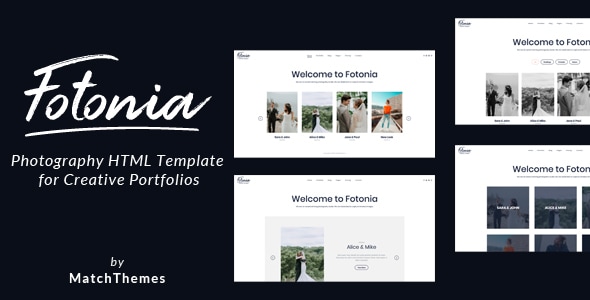 Fotonia v1.0.5 - Photography Portfolio Template