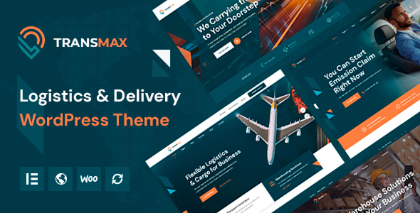 Transmax v1.0.10 - Logistics & Delivery Company WordPress Theme