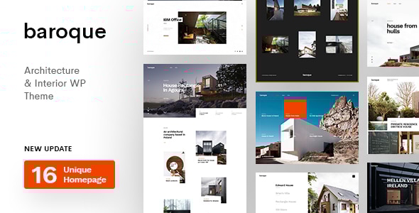 Baroque v1.3.8 - Architecture & Interior WordPress Theme