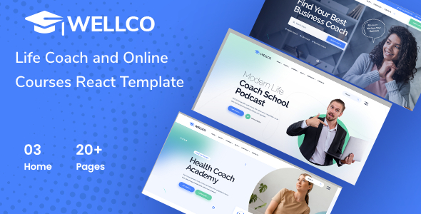Wellco - Coach Online Courses Nextjs