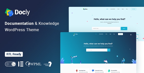 Docly v2.1.3 - Documentation And Knowledge Base WordPress Theme