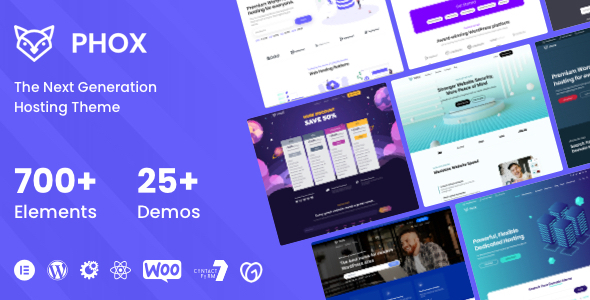 Phox v2.4.1.2 - Hosting WordPress & WHMCS Theme