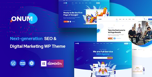 Onum v1.2.16.9 - SEO & Marketing Elementor WordPress Theme