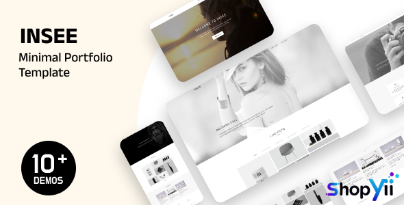 Insee - Minimal Portfolio Template