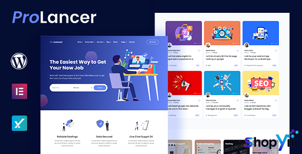 Prolancer v1.3.6 - Freelance Marketplace WordPress theme