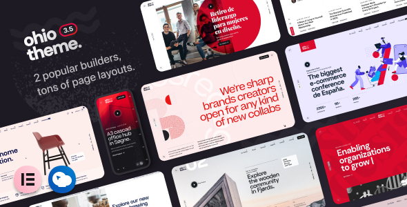 Ohio v3.4.3 - Creative Portfolio & Agency WordPress Theme