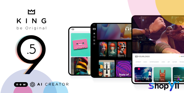 King v9.0.3 - WordPress Viral Magazine Theme