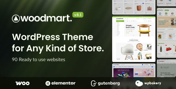 WoodMart v7.1.2 - Responsive WooCommerce WordPress Theme