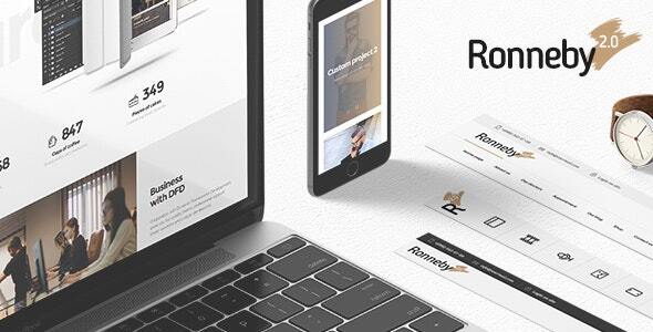 Ronneby v3.4.91 - High-Performance WordPress Theme