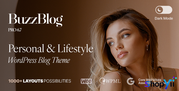 Buzz v5.5 - Lifestyle Blog & Magazine WordPress Theme