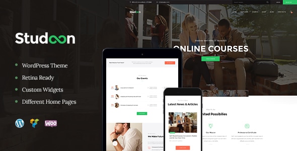 Studeon v1.1.10 - Education Center & Training Courses Theme