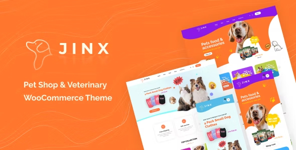 Jinx v1.0.4 - Pet Shop & Veterinary WooCommerce Theme